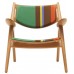 CH28p upholstered easy chair (by C H&Son)