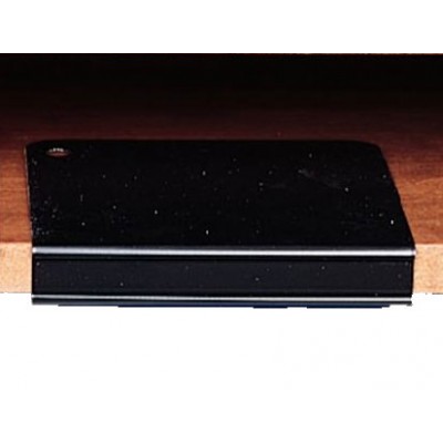 GRE Series Easy-on Small Shelf Label Holder - Black 
