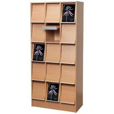 GRE Series Expo Cabinet - Beech - W830mm 