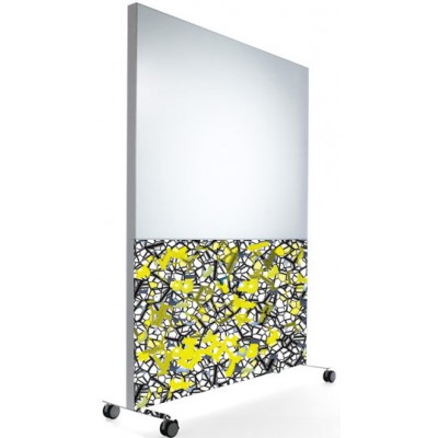 AB Series Alumi Combi με Magnetic Optic white glass surface - (AA), 1463