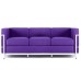 FBB Series LC3 Sofa 3 seater Technoleather (PU) or Cashmere