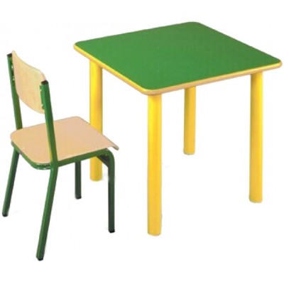 ANC  PreSchool Series Bambino SL square nr2,3 beech top table