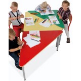ANC  PreSchool Series Bambino SL triangle adjustable beech top table