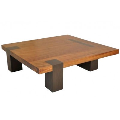 ANC Wood slab series Coffee table Tamburil SQR w3
