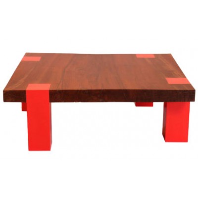ANC Wood slab series Coffee table Lacquered z2