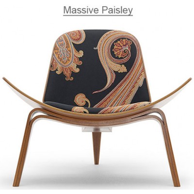 HM Series Shell chair CH07 Massive Paisley 