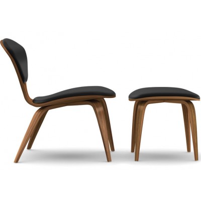 Cherner lounge side chair & ottoman