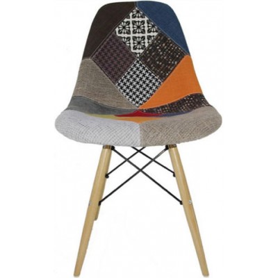 Eames DSW chair Patchwork 