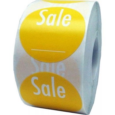Anc Series Labels / Round Stickers "Sale" (roll of 500)