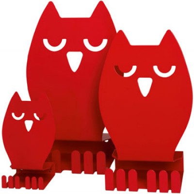 EBL Series Owl III display, red