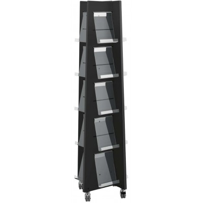 EBL Series Quattro display tower, black