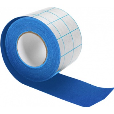 Book Repair Tape Filmoplast T (25390) dims: 10m x 5cm roll - Blue