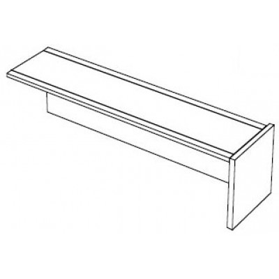 EBL Softline Desk system shelf  for module C  addon