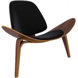 FBB Series Shell chair CH07 Fabric or Technoleather (PU)