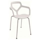 FBB Series Funky / Trace Dining chair, molded ABS