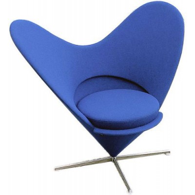 FBB Series Heart Shaped Cone Chair Cashmere