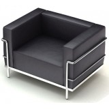 FBB Series LC3 Lounge chair Technoleather (PU) or Cashmere