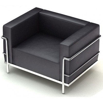 FBB Series LC3 Lounge chair Technoleather (PU) or Cashmere