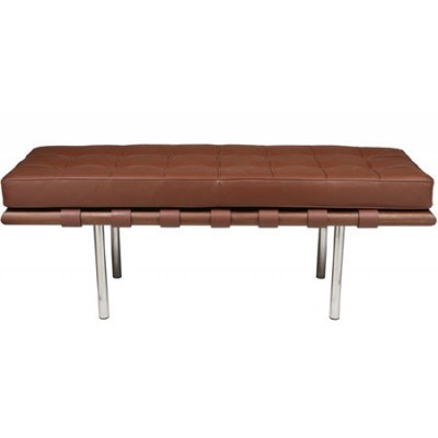 FCC Series Barcelona 2 seater Bench technoleather
