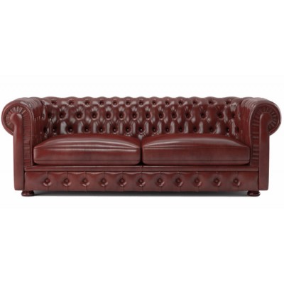 FCC Series Sir William 3 seater sofa leather