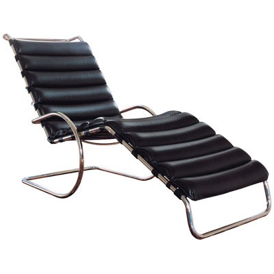 FCC Series Mr Adjustable Chaise Longue leather