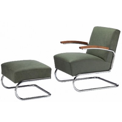 FCC Series Thonet S411 Armchair + stool fabric