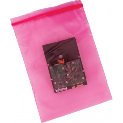Evidence Collection Bags Antistatic Ziplock 9x12" (100/pkg) 