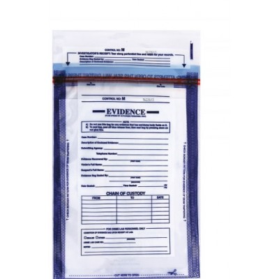 Evidence Collection & Security Bags 9x12" (100/pkg) EB-M