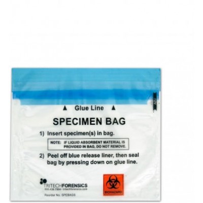 Leakproof Specimen Bags 4x6"  Single-Pouch - w/absorbing sheet - 200/pkg