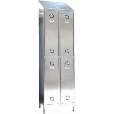 MB Series Stainless Steel (Inox) Lockers ST30-3 6 doors