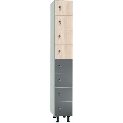 MB Series Melamine Lockers (dry areas) 8 door coin-oper MZ30