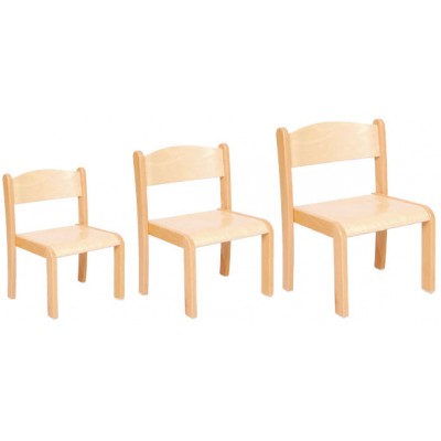 Nursery Series MJ118201-3  Στοιβαζόμενο ξύλινο κάθισμα Filipek. Πλάτη, έδρα δίχω&sigma