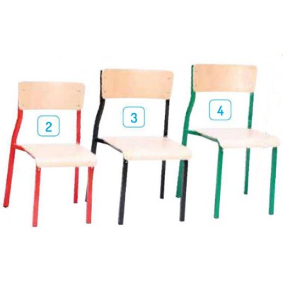 Nursery Series MJF011054-5-02,3,4,5,6,8-08    B  Στοιβαζόμενο Κάθισμα (έως 8τεμ). Μεταλλι&kapp
