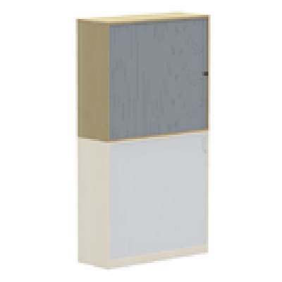 NWS Easy Series Tambour Upper Cabinet H1070 M