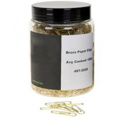 Brass Paper Clips(box of 1000)