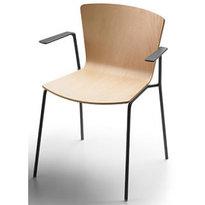 Sellex series Slam basic chair with steel arms