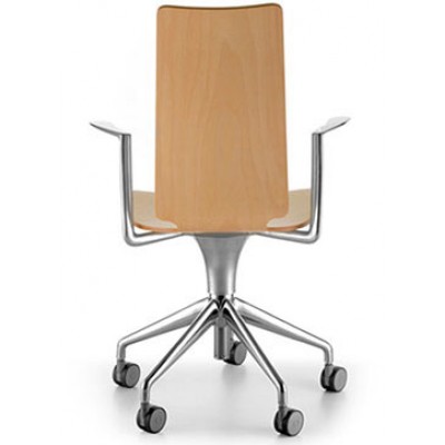 Sellex series Talle High back chair on castors with arms