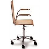 Sellex series Yago chair on castors with arms