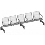 S-ER Series Topsit Wire Mesh 5 seater