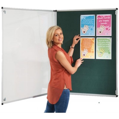 Wall mounted non illuminated Tamperproof Noticeboard 600x900H